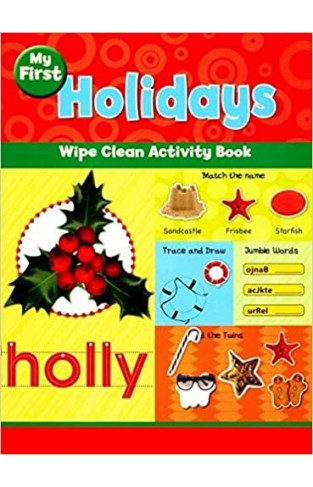 WIPE CLEAN ACTIVITY BOOK: HOLIDAYS (PB)